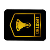 レソトエンブレム マグネット (横)