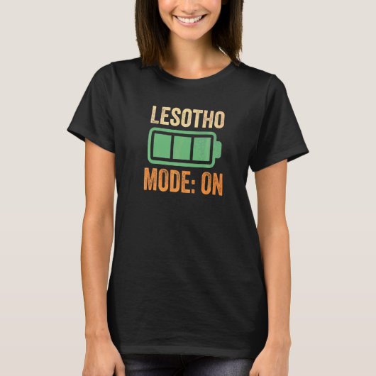 レソトモード バッタリーパワー Tシャツ (正面)