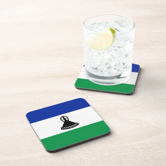 レソト国旗のコースター コースター (右側)