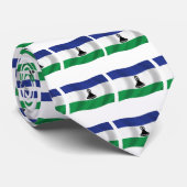 レソト国旗のタイ ネクタイ (ロール)