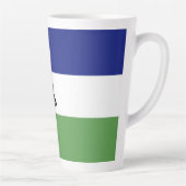 レソト国旗 カフェラテマグ (右)