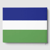 レソト国旗 ゲストブック (裏面)