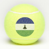 レソト国旗 テニスボール (裏面)