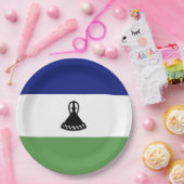 レソト国旗 ペーパープレート (パーティー)