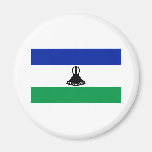 レソト国旗 マグネット (正面)