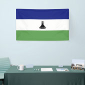 レソト国旗 横断幕 (トレードショー)