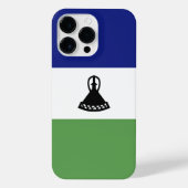レソト国旗 iPhoneケース (裏面)