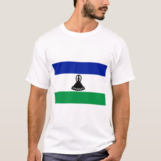 レソト国旗 Tシャツ (正面)