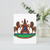 レソト・コート・オブ・アームズ ポストカード (スタンド正面)