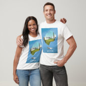 レソト 南アフリカ スキーポスター Tシャツ (ユニセックス)