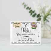 レソン・ド・ボヤージ：静寂を破る ポストカード (スタンド正面)