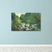 レゾルターズボート春 キャンバスプリント (インサイチュ (ウッドフロア))