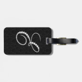レタエレガントーEダイヤきらめくモンド – モノグラム ラゲッジタグ (裏面横)