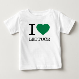 レタスが大好き ベビーTシャツ
