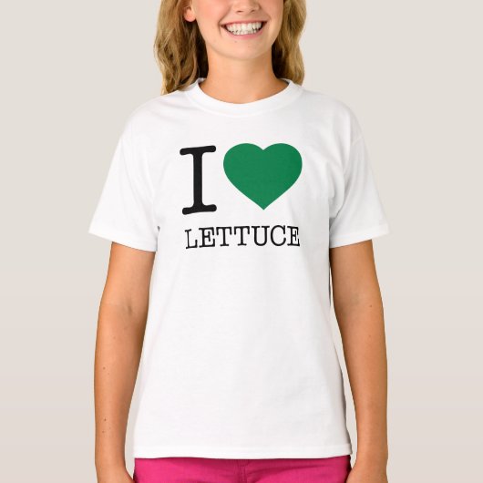 レタスが大好き Tシャツ (正面)