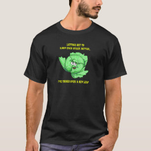 レタスは並びます選びます Tシャツ