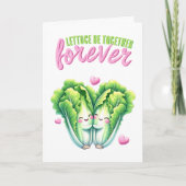 レタスは永遠に愛し合う カード (正面)