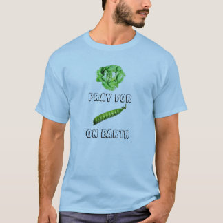 レタスは祈ります Tシャツ