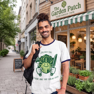 レタスを食べよう、これがサラダの季節 Tシャツ