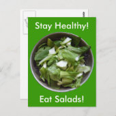 レタスサラダ ポストカード (正面/裏面)