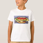 レタスチーズサンドイッチ Tシャツ (正面)