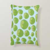 レタス模様 アクセントクッション (裏面(縦))