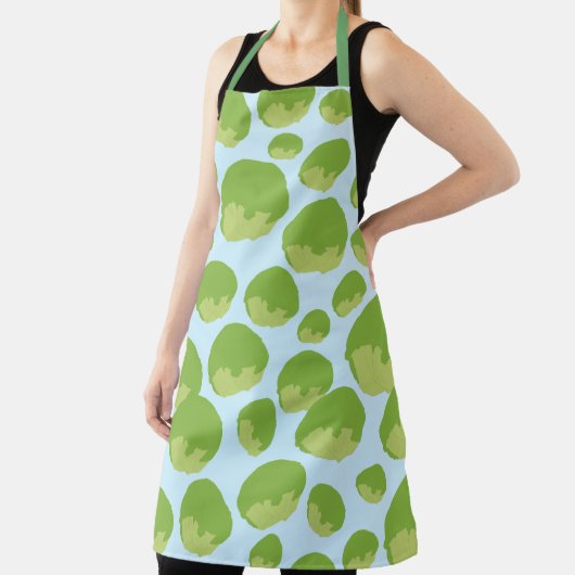レタス模様 エプロン (インサイチュ)