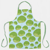 レタス模様 エプロン (正面)