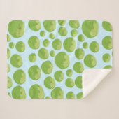 レタス模様 シェルパブランケット (正面(横))