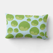 レタス模様 ランバークッション (裏面)