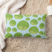 レタス模様 ランバークッション (ブランケット)