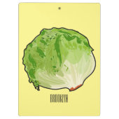 レタス漫画イラストレーション クリップボード (裏面)