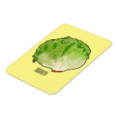 レタス漫画イラストレーション マグネット (左側)