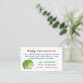 レタス漫画イラストレーション 名刺 (スタンド正面)