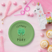 レタス祈 ペーパープレート (パーティー)