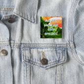 レタス葉レストランスペシャルピしゃれているン 缶バッジ (インサイチュ)