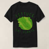 レタス食べプラン1 Tシャツ (デザイン正面)