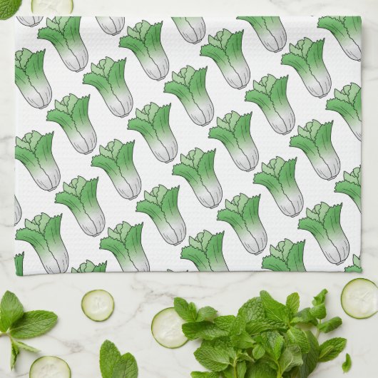 レタス キッチンタオル (折り畳み)