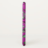 レタス・グリーン・オン・パープル Case-Mate iPhoneケース (裏面/右)