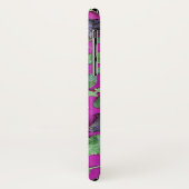 レタス・グリーン・オン・パープル Case-Mate iPhoneケース (裏面/左)