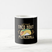 レタス・タコBout Pickleball コーヒーマグカップ (中央)