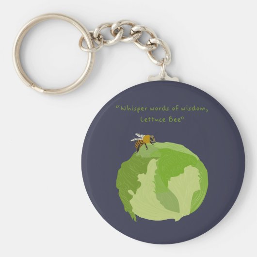 レタス・ビー キーホルダー (正面)