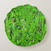 レタス…... ラウンドクッション (裏面)