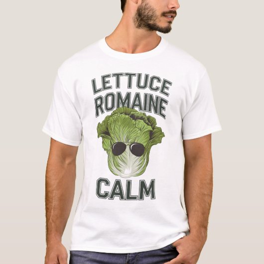 レタス・ロメイン・カム Tシャツ (正面)