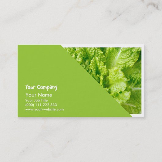 レタス 名刺 (正面)