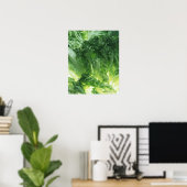 レタス（葉） ポスター (ホームオフィス)