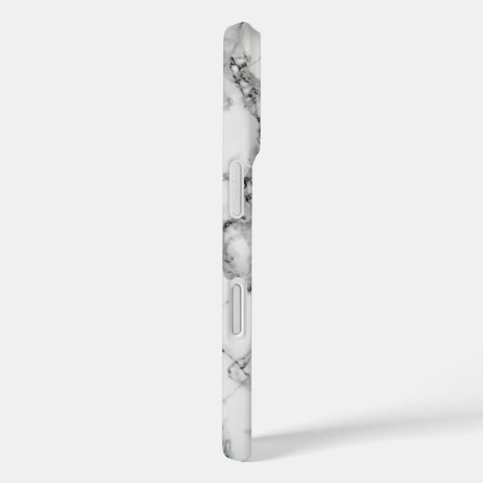 レタパーソナライズされたー白黒大理石iPhoneケース Case-Mate iPhoneケース (裏面 / 右)