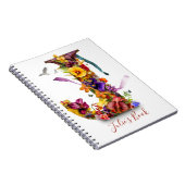 レタパーソナライズされたーJノートブック ノートブック (右側)