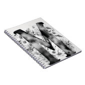 レタパーソナライズされたーMフローラ水彩手帳 ノートブック (右側)