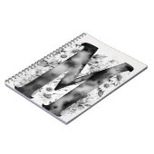 レタパーソナライズされたーMフローラ水彩手帳 ノートブック (左側)